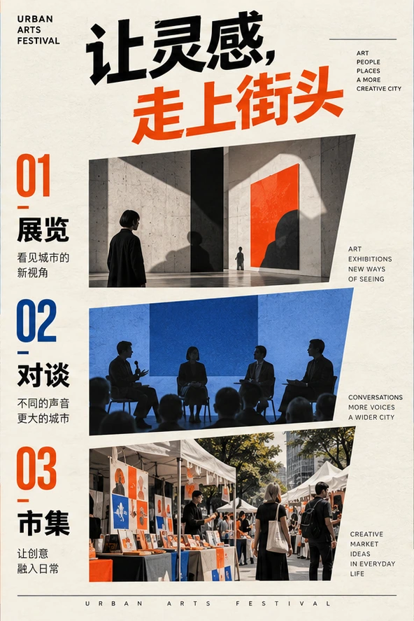 城市艺术漫游系列海报 2