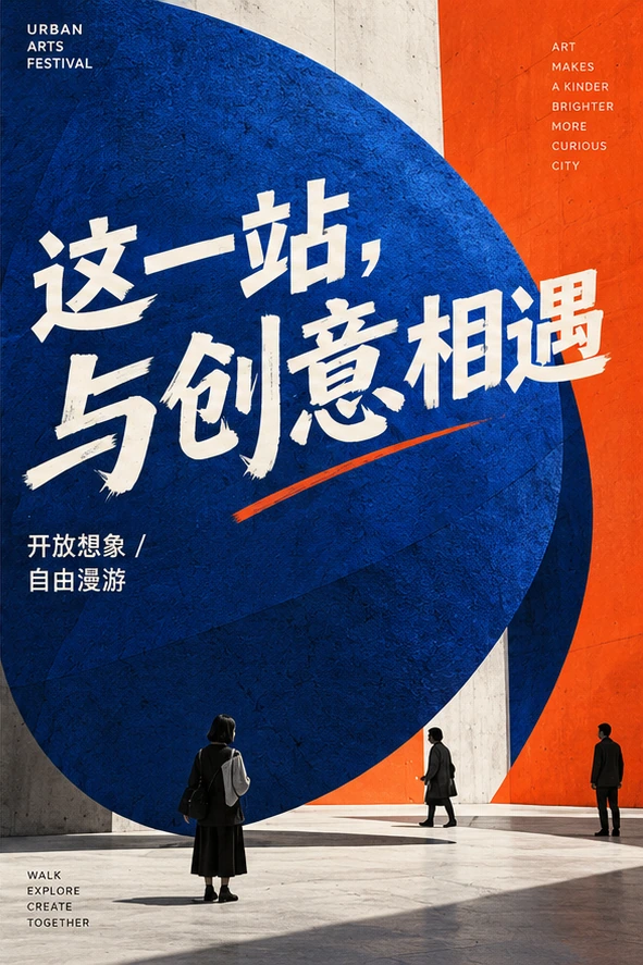 城市艺术漫游系列海报 3